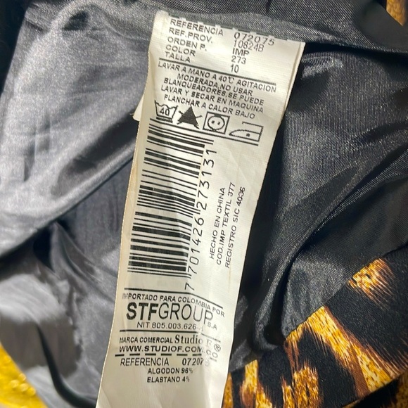 Studio F Cheetah Leopard Jacket - Picture 4 of 7